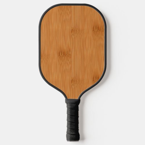 Bamboo Toast Wood Grain Look Pickleball Paddle