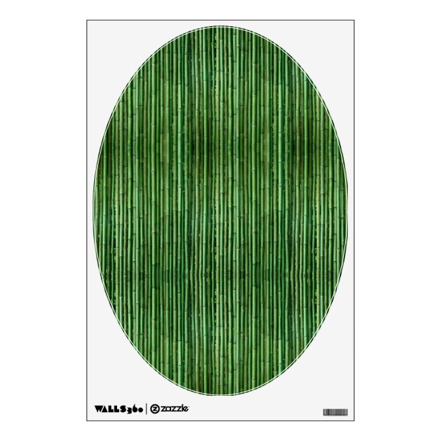 Bamboo Toilet Lid Decal (Front)