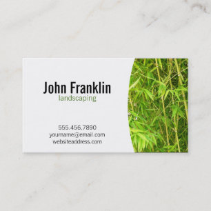 Bamboo Trees Business Card