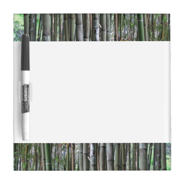 Bamboo Trees Dry Erase Board (Front)