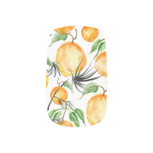 Bamboo watercolor: jungle seamless pattern. minx nail art