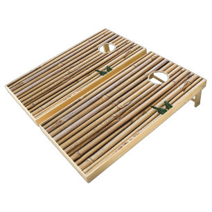 Bamboo   Zazzle_Growshop. Cornhole Set