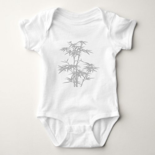 Bamboo Zen Japanese design Baby Bodysuit