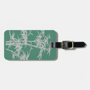 Bamboo Zen Japanese design Luggage Tag