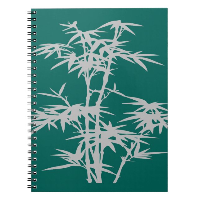 Bamboo Zen Japanese design Notebook (Front)