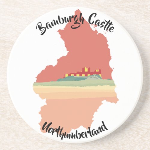 Bamburgh Castle Coaster