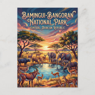 Bamingui-Bangoran National Park Postcard