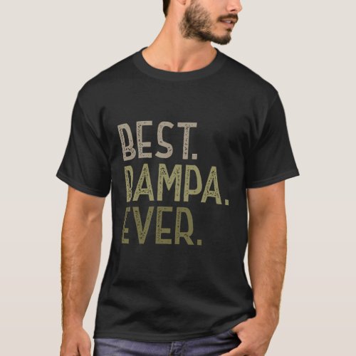 Bampa For Grandad Fathers Day Best Bampa Ever T_Shirt