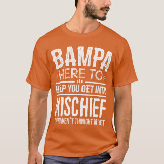 Bampaee from Grandchildren Funny Grandfather Bampa T-Shirt