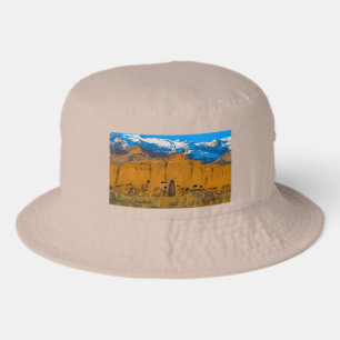 Bamyan, Afghanistan - Buddha Cliff Valley Bucket Hat