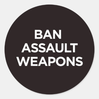 Ban Assault Weapons - Sticker