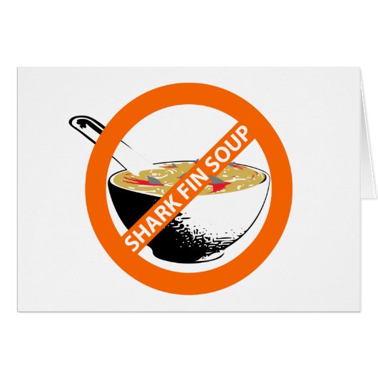 BAN SHARK FIN SOUP CARDS (Front Horizontal)