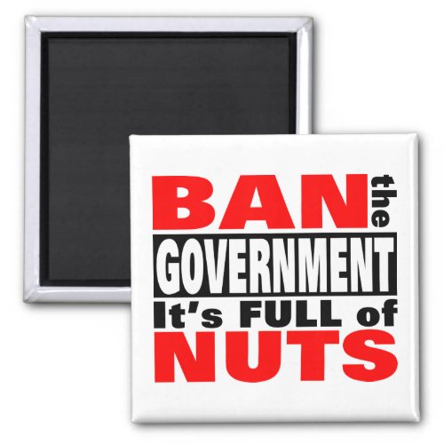 Ban The GOVERNMENT Magnet