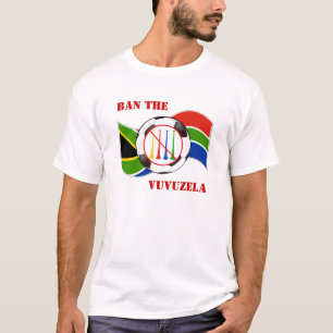 Ban the Vuvuzela 2010 World Cup Soccer T-Shirt