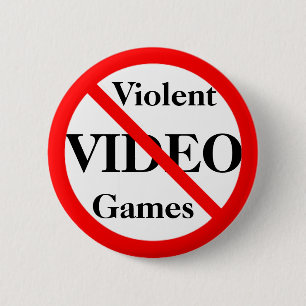 Ban Violent Video Games Button