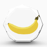 Banana Acrylic Award<br><div class="desc">Go for banana fruit; nature's own energy-rich food that comes in a safety envelope!</div>