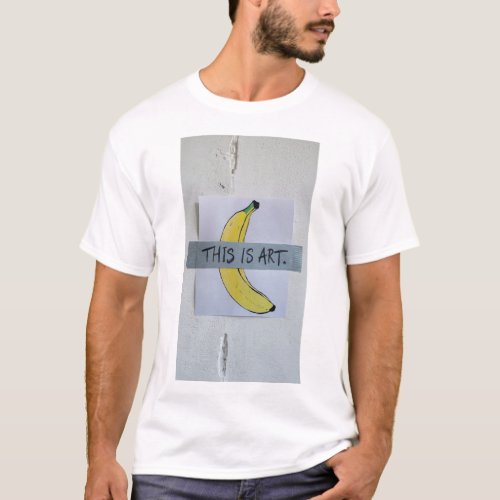 Banana Art T_Shirt