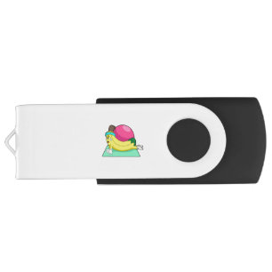 Banana at Yoga Fitness Flash Drive