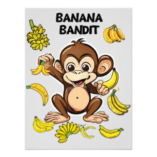 Banana Bandit Photo Print
