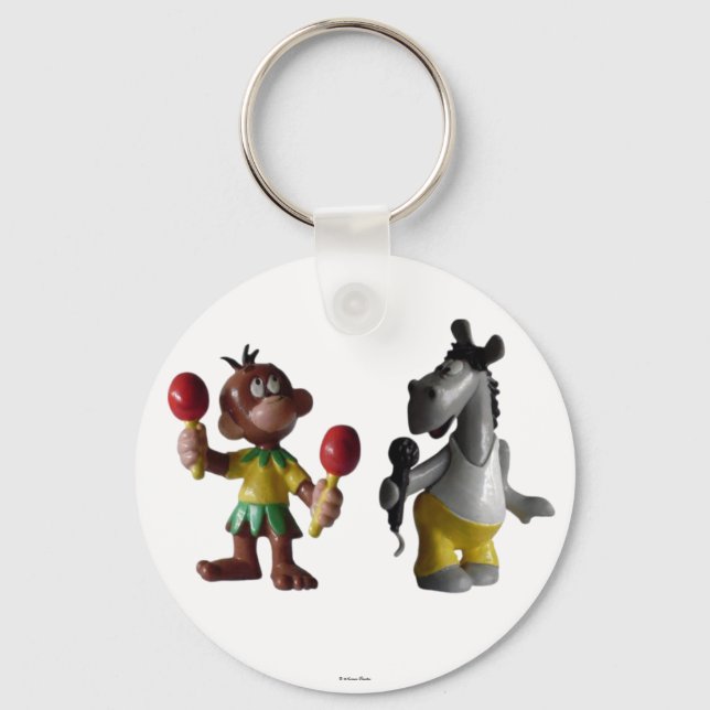 Banana Blues Keychain (Front)