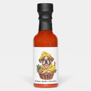 Banana Boxer – Funny Fruit Dog Hot Sauces