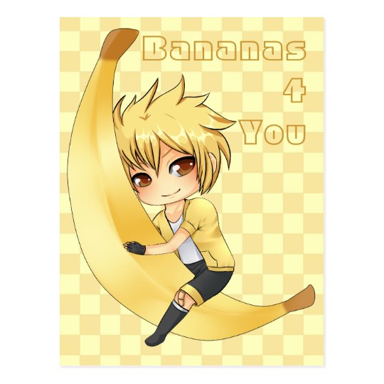 Banana Boy chibi Postcard