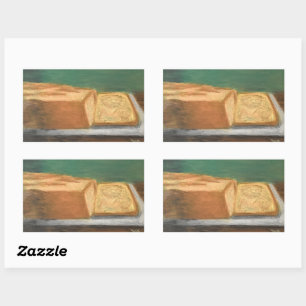 Banana Bread Rectangular Sticker