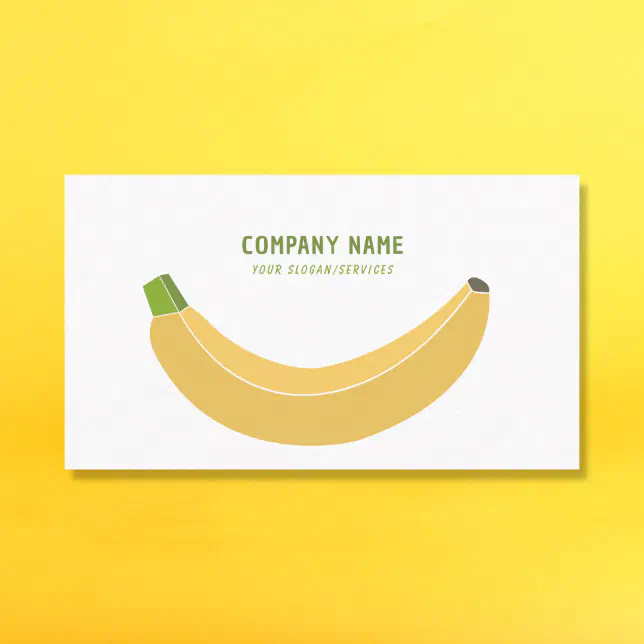 Banana Business Card Zazzle