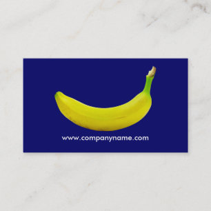 Banana Business Card Template