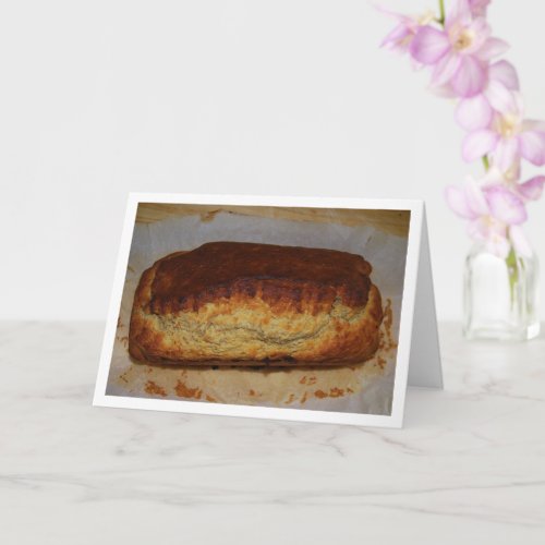 Banana Cake Loaf Card