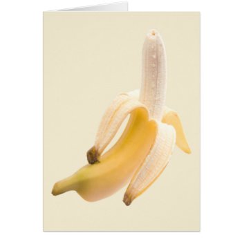 Banana Card by samappleby at Zazzle