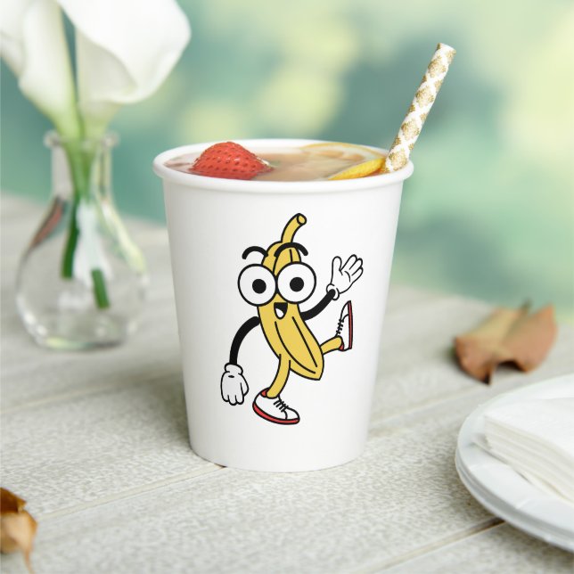 Banana Cartoon Paper Cups (Insitu)