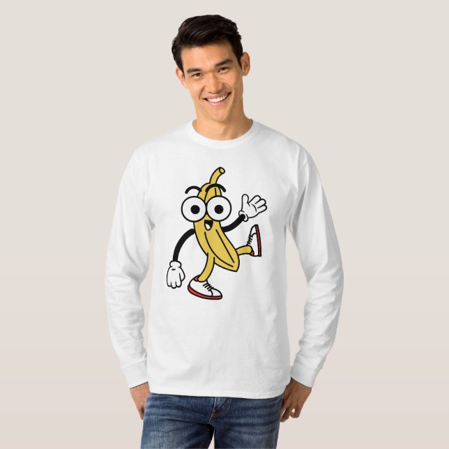 Banana Cartoon T-Shirt (Front Full)