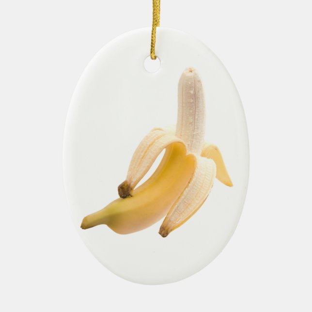 BANANA CERAMIC ORNAMENT (Front)