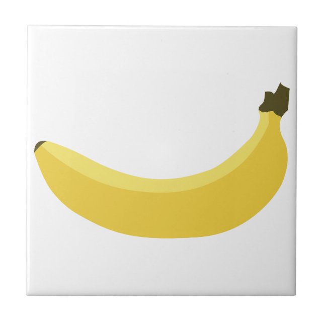 Banana Ceramic Tile (Front)