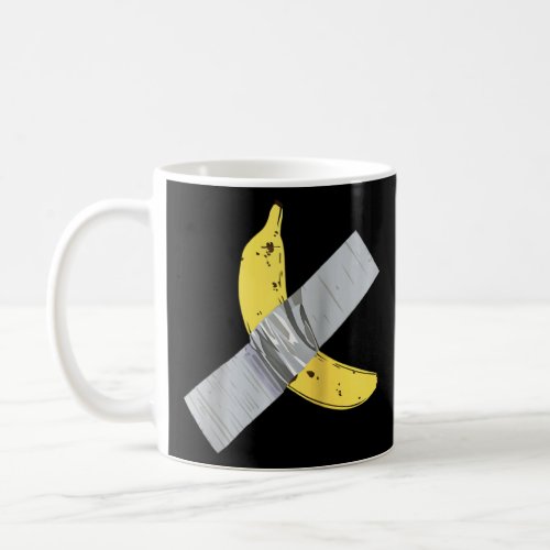 Banana Comedian Art Work Tape Wall Raglan  Coffee Mug