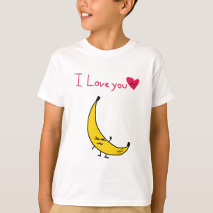 Banana Cute Baby Drawing T-Shirt