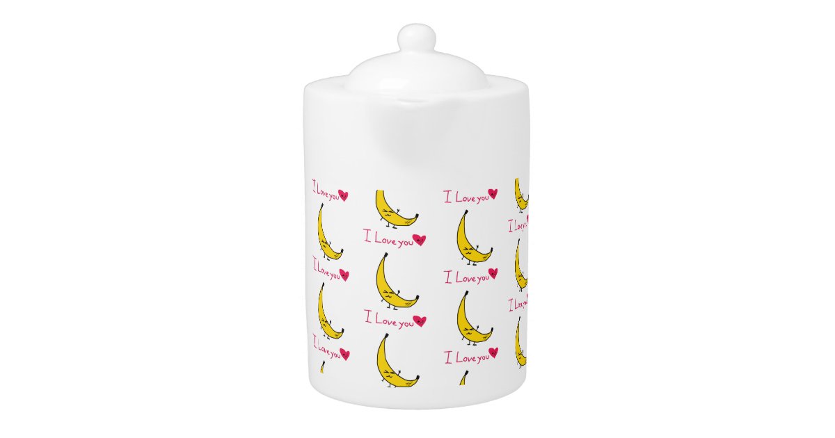 Cool Banana Tea Pot