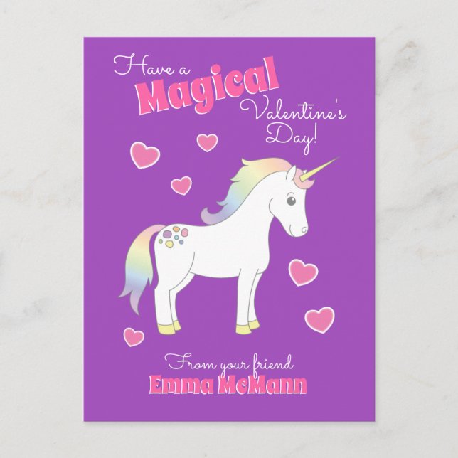 Banana Cute Kids Classroom Valentine Card (Front)