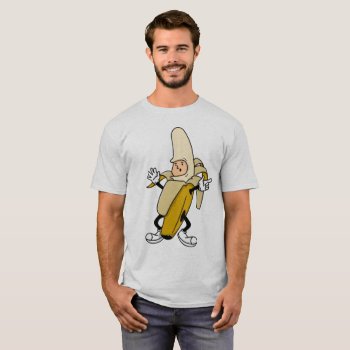 Banana Disfraz T-shirt by Nebars at Zazzle