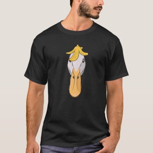 Banana Duck  Anthropomorphic Fruit Bird Animal T_Shirt