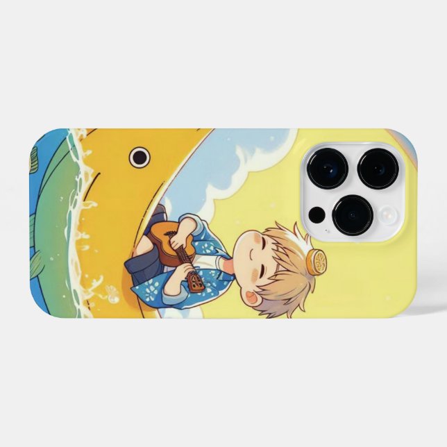 Banana fish vacation iPhone case (Back Horizontal)