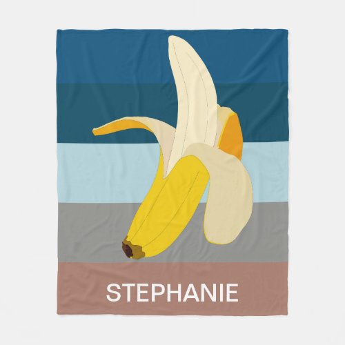 Banana Fleece Blanket