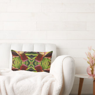 Banana Flower Pattern Lumbar Pillow