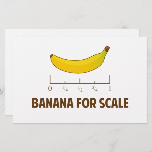 Banana For Scale (Front/Back)