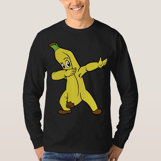 Banana Fruit Dabbing Dab Dancing T-Shirt (Front)