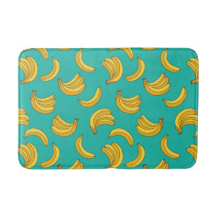Banana Fruit Fun Pattern Bath Mat