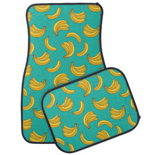 Banana Fruit Fun Pattern Car Floor Mat