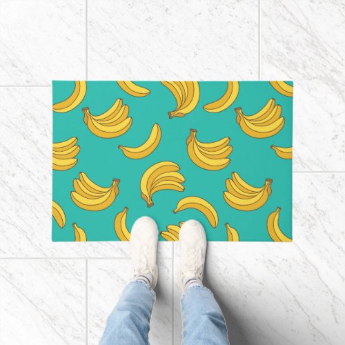 Banana Fruit Fun Pattern Doormat