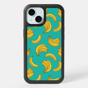 Banana Fruit Fun Pattern iPhone 15 Case